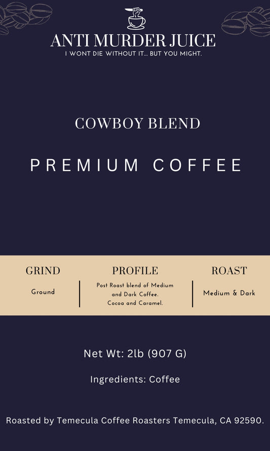 Cowboy Blend 2LB (907g) - Ground