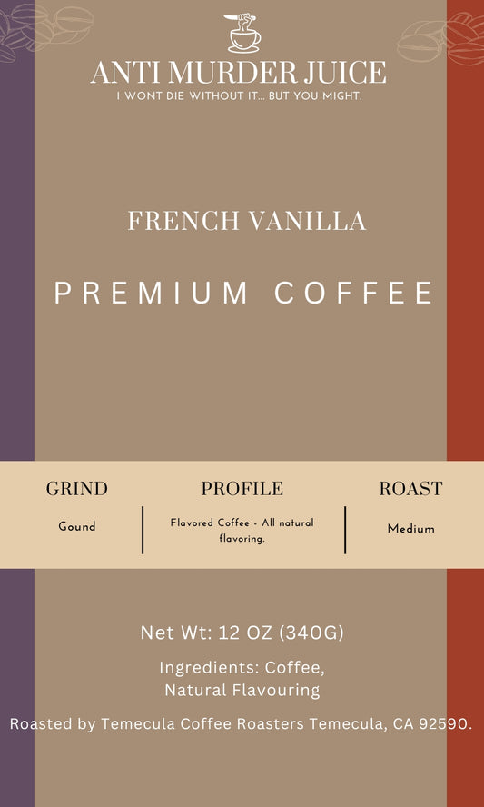 French Vanilla 12oz (340g) - Ground