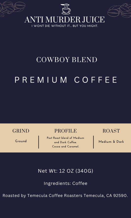 Cowboy Blend 12oz (340g) - Ground