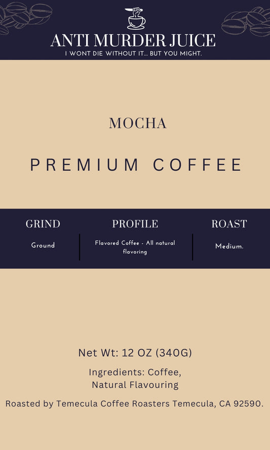 Mocha 12oz (340g)- Ground