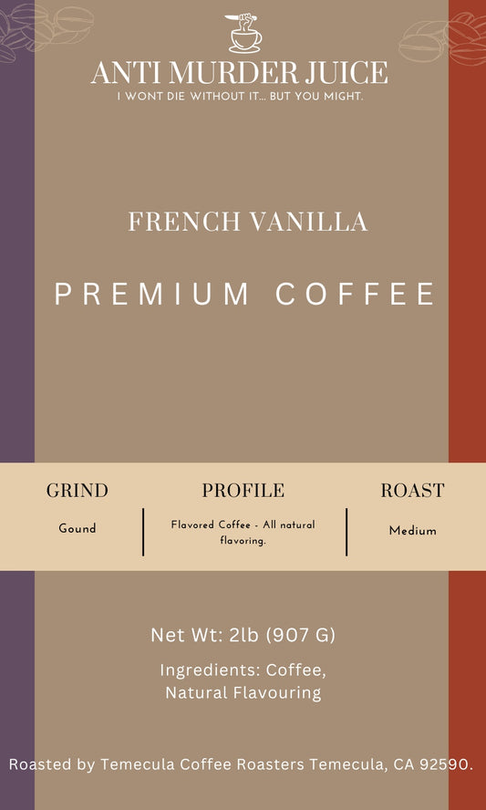 French Vanilla 2lb (907g) - Ground